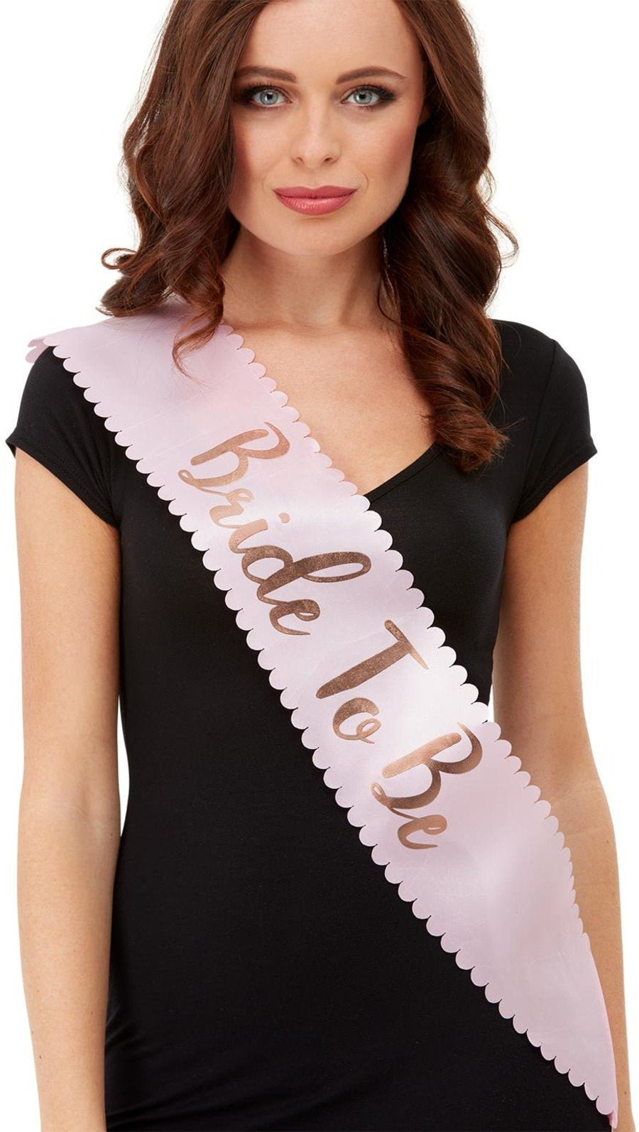 Pink & Gold Bride To Be Sash