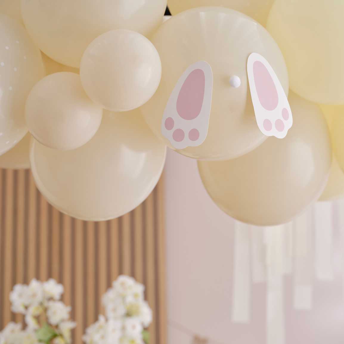 Ginger Ray Easter Bunny Balloon Garland Kit (Pack of 50)