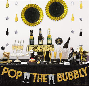 Happy New Year Bar Decorating Kit