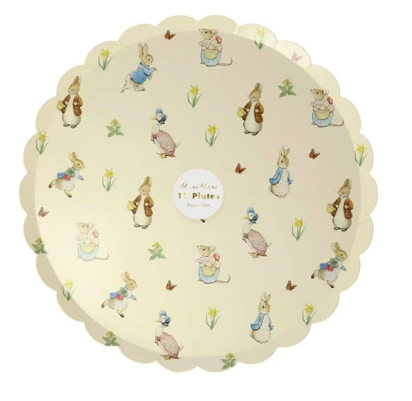 Meri Meri Peter Rabbit & Friends Dinner Paper Party Plate
