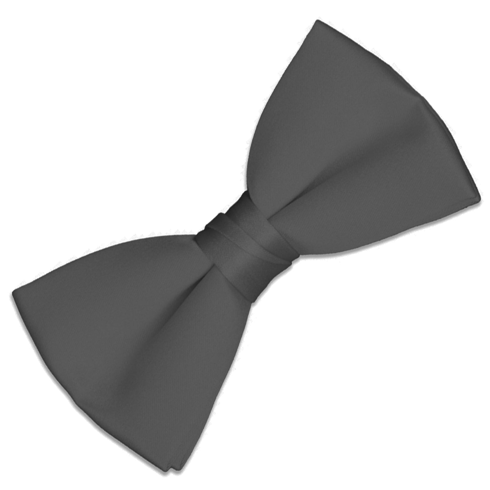 Black Satin Bow Tie