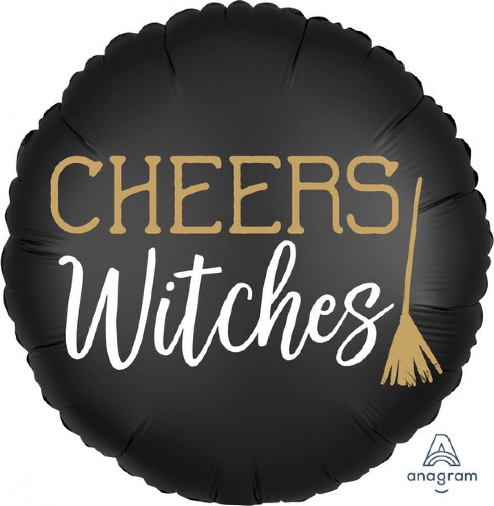 Cheers Witches & Witch Please 2 Sided 18 Inch Foil Balloon