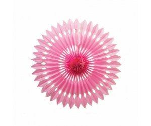 Classic Pink Hanging Fan 24 cm