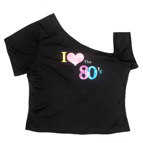 I Love The 80s T-Shirt Womens Costume