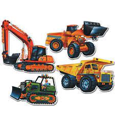 Construction Vehicle Cutouts