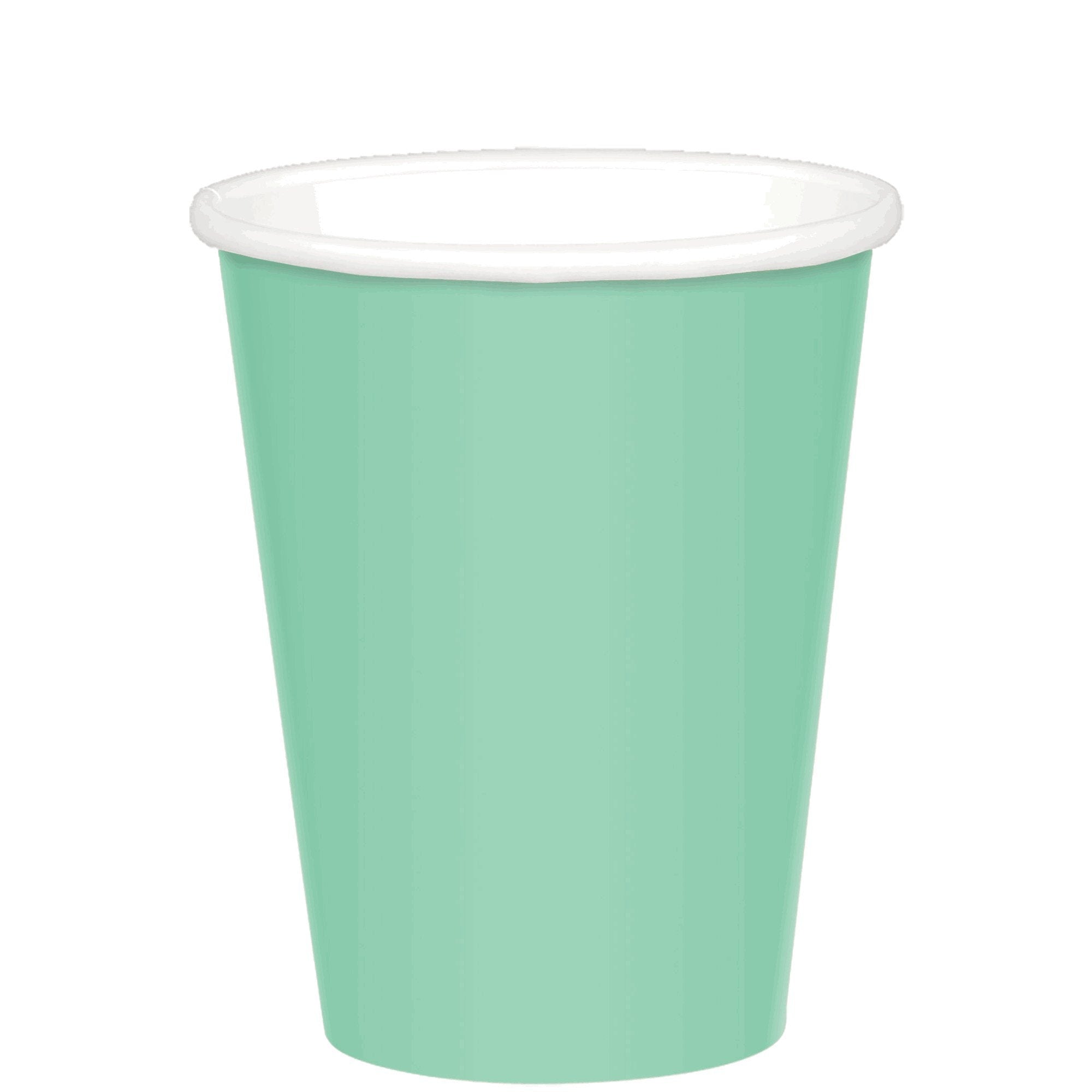 Cool Mint Paper Cups