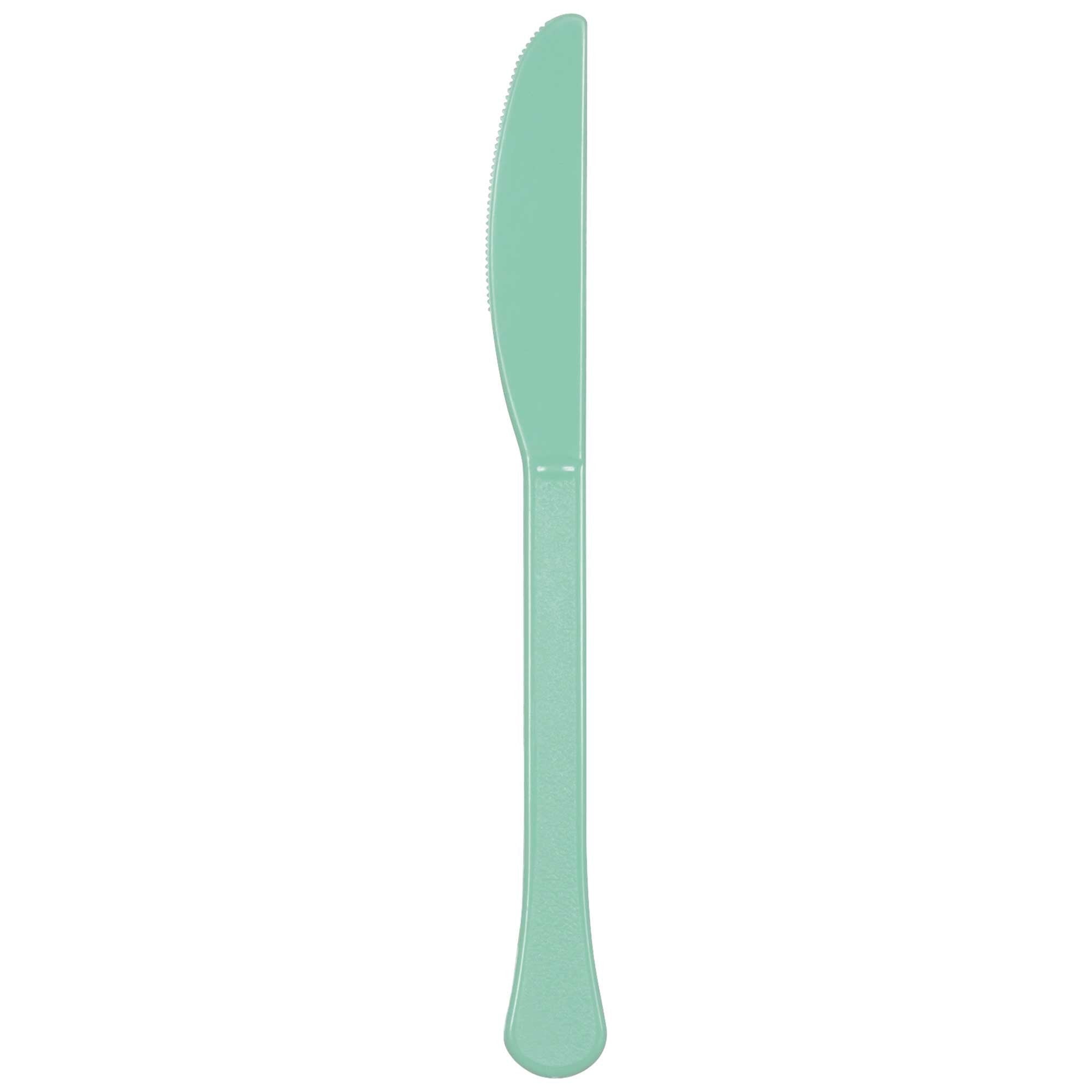 Cool Mint Plastic Knives