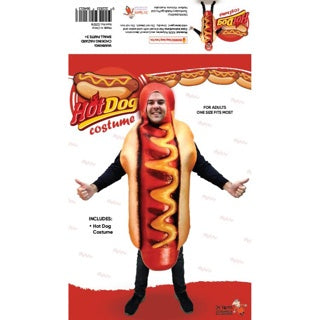 Mens Hot Dog Costume