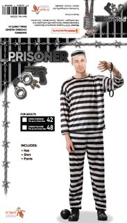 Mens Prisoner Costume