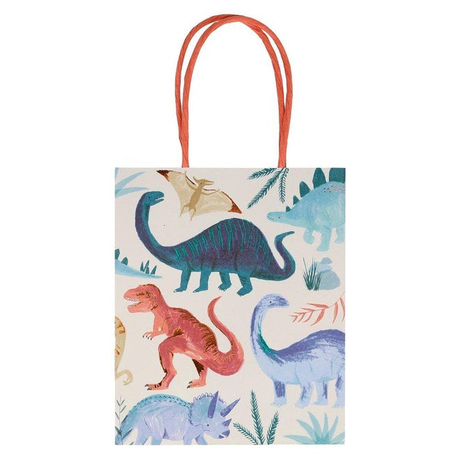 Meri Meri Dinosaur Kingdom Party Bags - Pack of 8