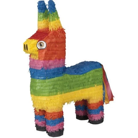 Mexican Rainbow Donkey Pinata