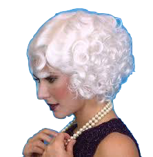 Cabaret Wig White