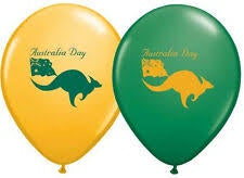 Australia Day Balloons Pack of 25