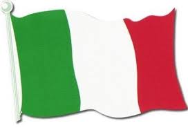 Italian Flag Cutout