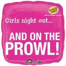 Girls Night Out Foil Balloon