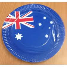 Australia Day Paper Plates 8pk