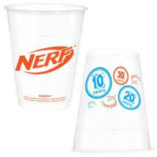 Nerf Plastic Cups 16oz 25 Pack