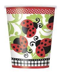 Lively Ladybugs Paper Cups