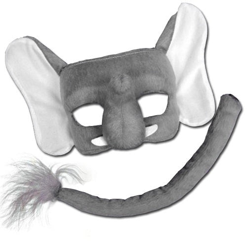 Deluxe Elephant Mask and Tail Set