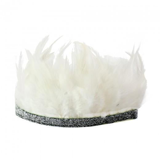 Meri Meri White Feather Party Crown