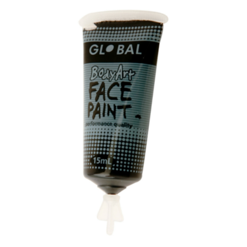 Black Face Paint 15ml