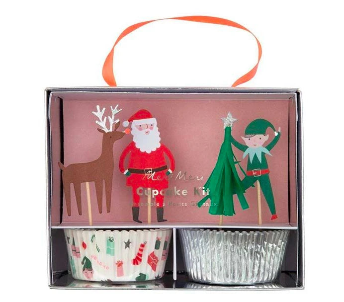 Meri Meri Festive Cupcake Kit