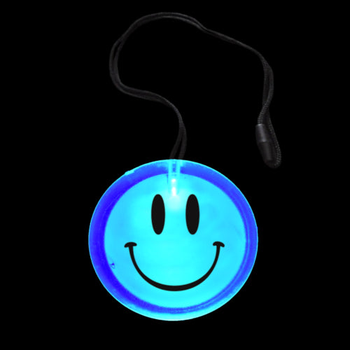 Flashing Smiley Necklace