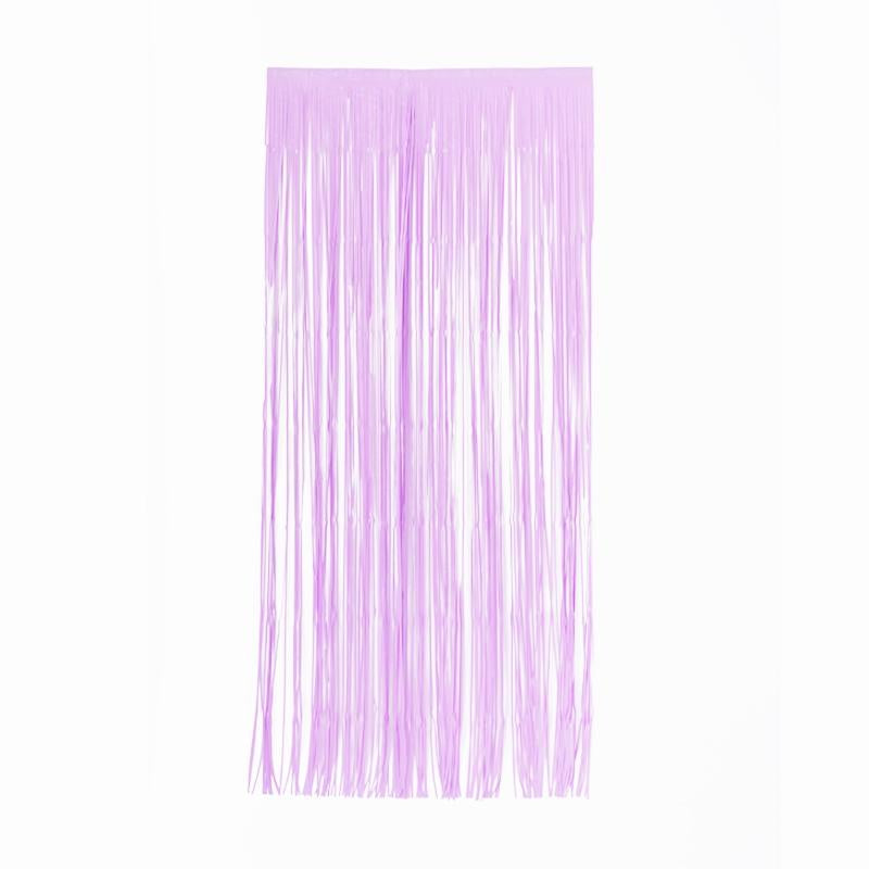 Pastel Lilac Matte Foil Curtain