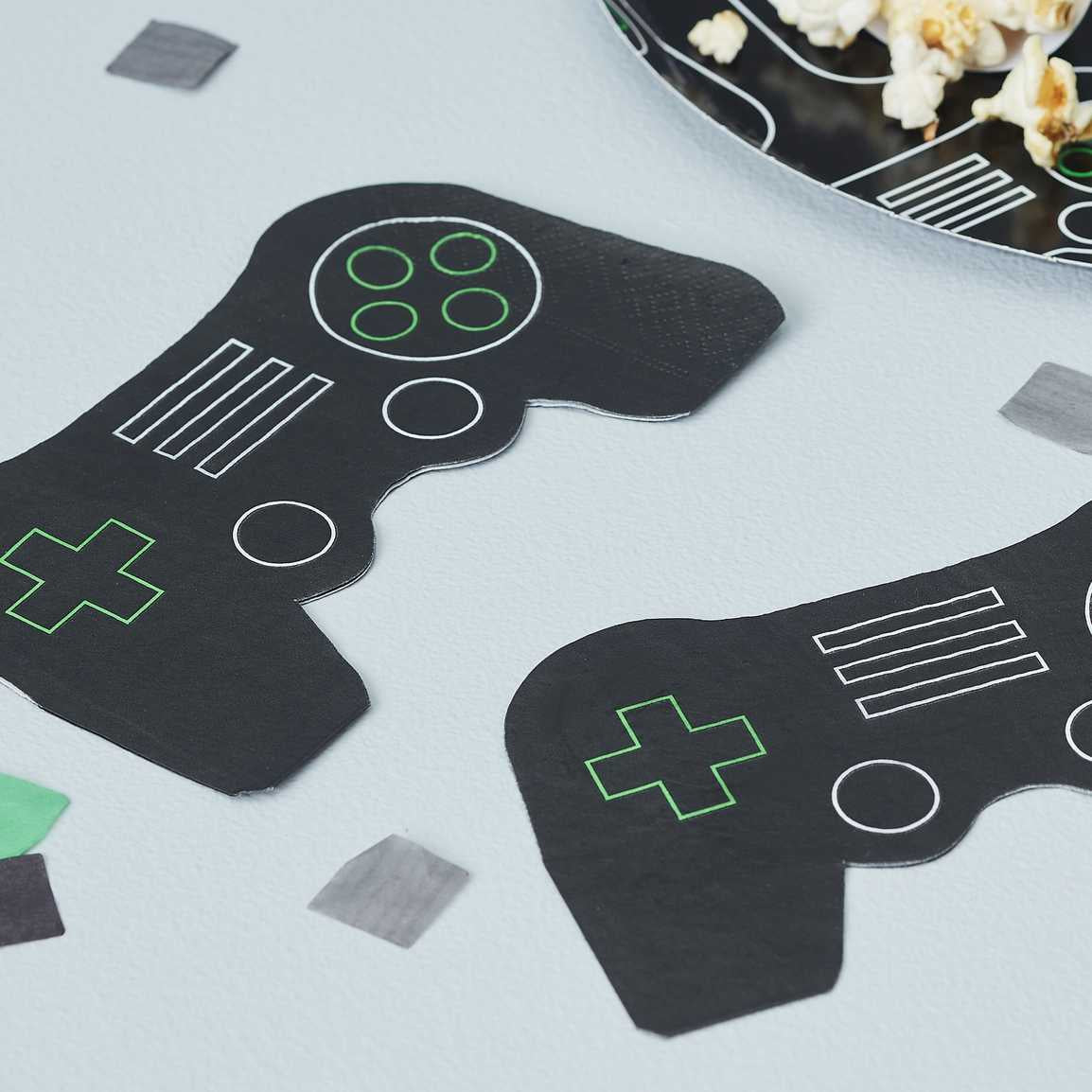 Game Controller Paper Napkins Pack of 16
