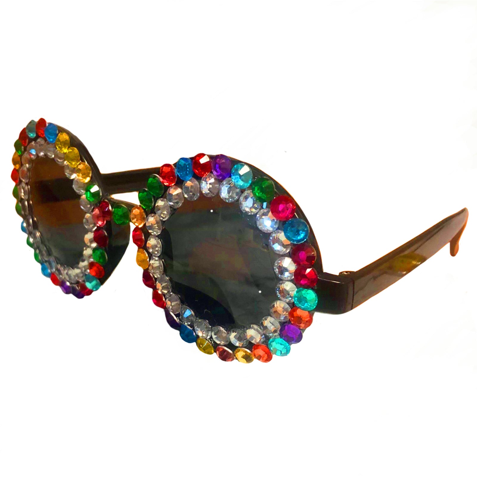 Over the Rainbow Jewelled Glasses