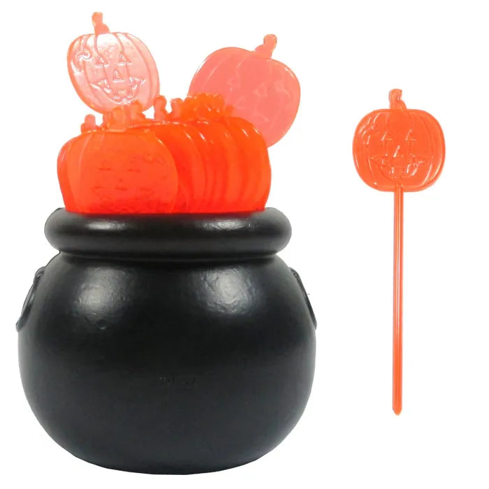 Cauldron Cupcake Picks
