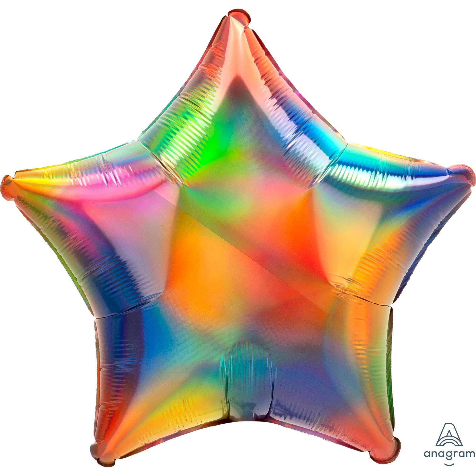 Holographic Iridescent Rainbow Star Foil