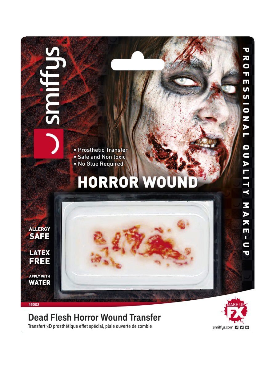 Horror Wound Transfer Dead Flesh