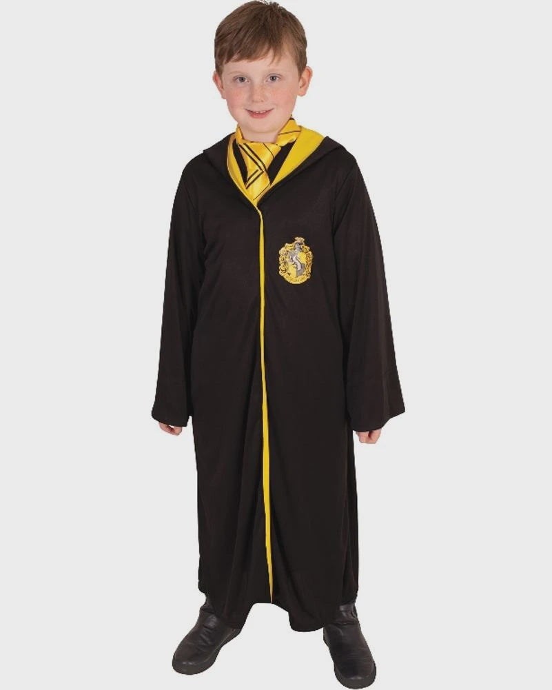 Harry Potter Hufflepuff Deluxe Kids Robe