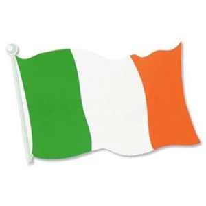 Irish Flag Cutout