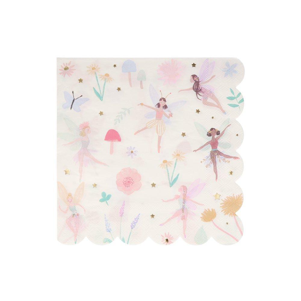 Meri Meri Large Fairy Napkins Pack of 16