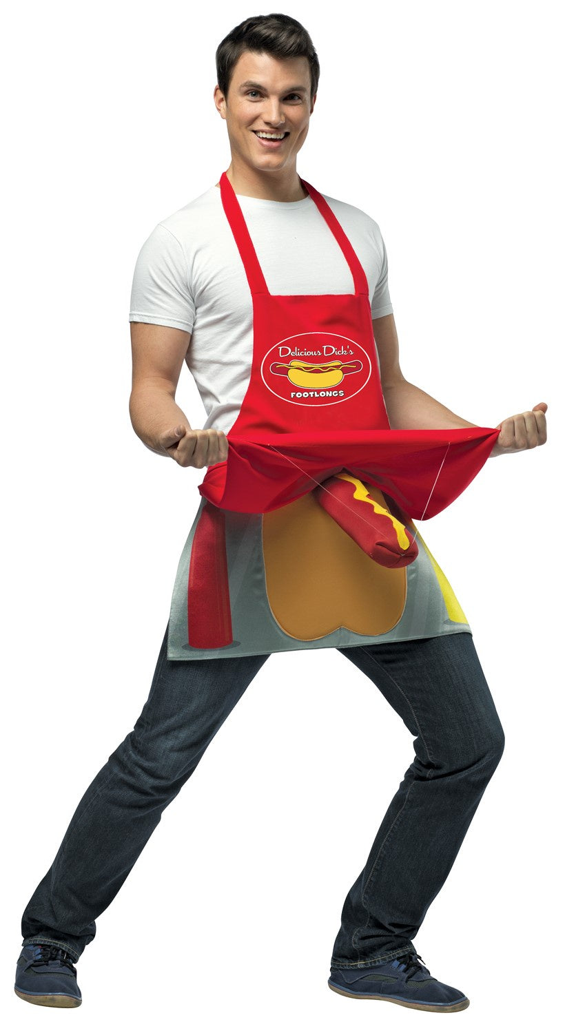 Hot Dog Vendor Dirty Apron