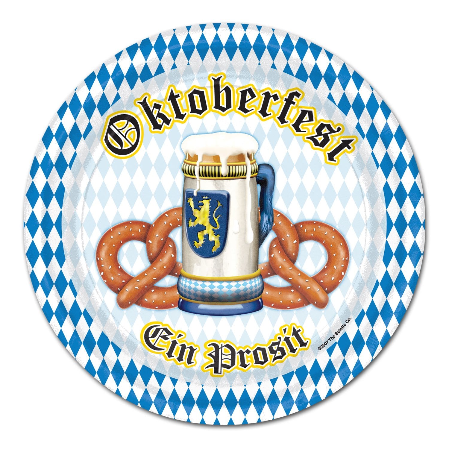 Oktoberfest Plates 9 inch