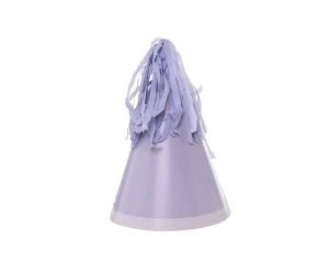 Lilac Party Hats 10 Pack