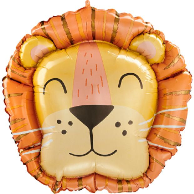 Get Wild Lion Supershape Foil Balloon