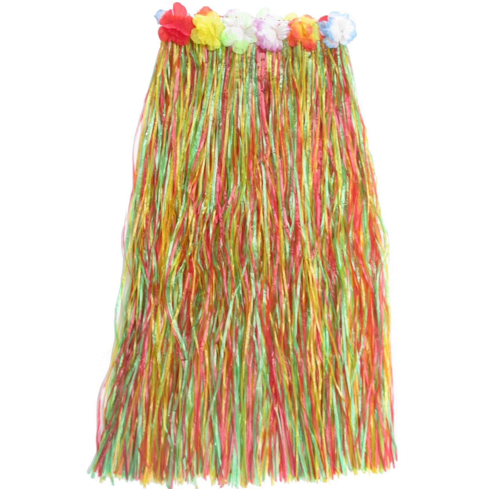 Coloured Artificial Grass Hula Skirt