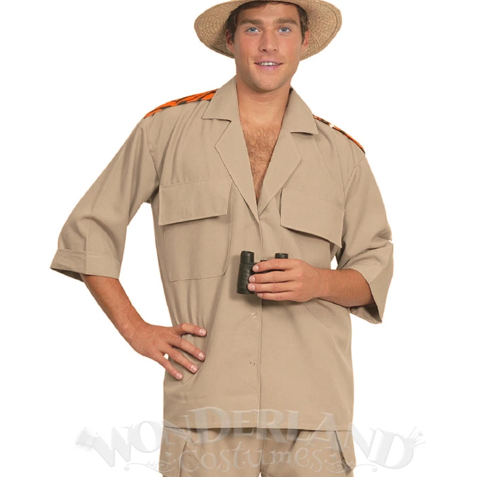 Adventurer Safari Suit Mens Costume