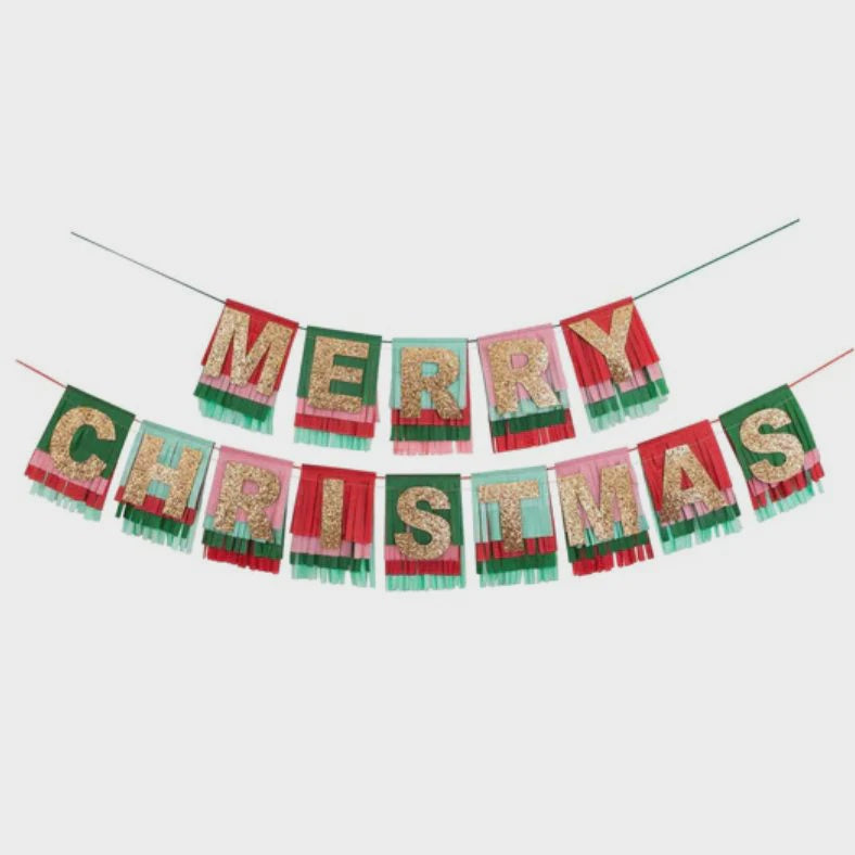 Meri Meri Christmas Fringe Garland