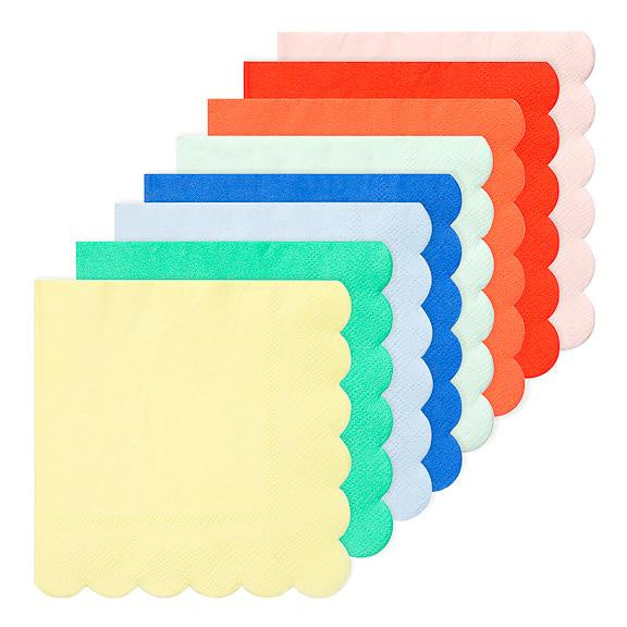 Meri Meri Party Palette Large Napkins (Set of 20)