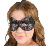 Naomi Black Lace Masquerade Mask