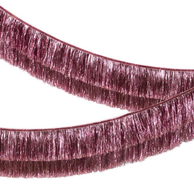 Meri Meri Pink Tinsel Fringe Garland