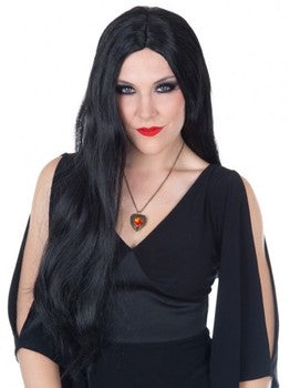 Morticia Wig Black