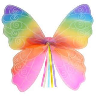Child Rainbow Fairy Wings
