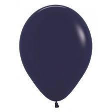 30cm Fashion Navy Blue Latex Balloons Pack of 100