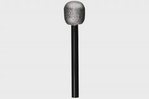 Silver Microphone